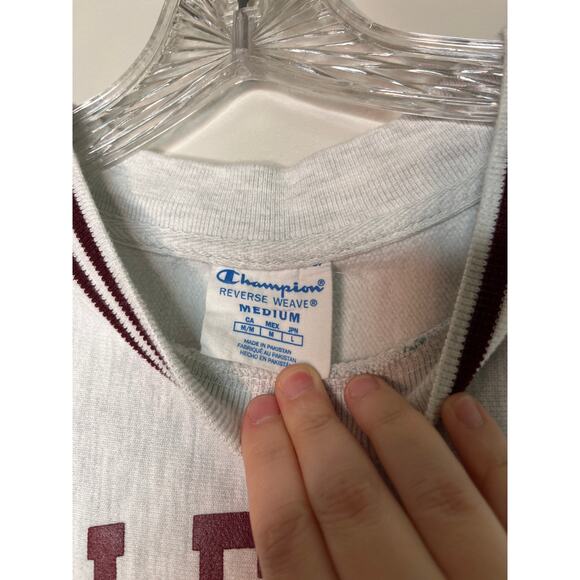 2000s Y2K Champion Reverse Weave College of Charleston Collegiate Sweatshirt M - Picture 2 of 6
